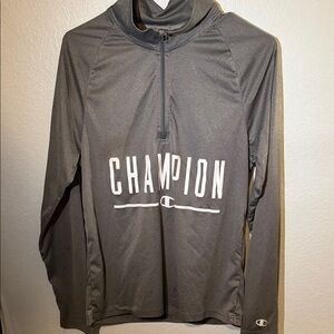 Champion Charcoal Gray Quarter-Zip Pullover